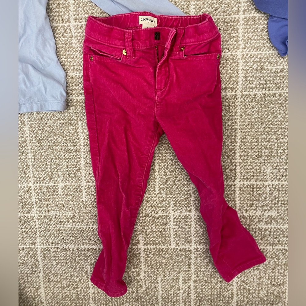 Crewcuts Corduroy Pink Pants